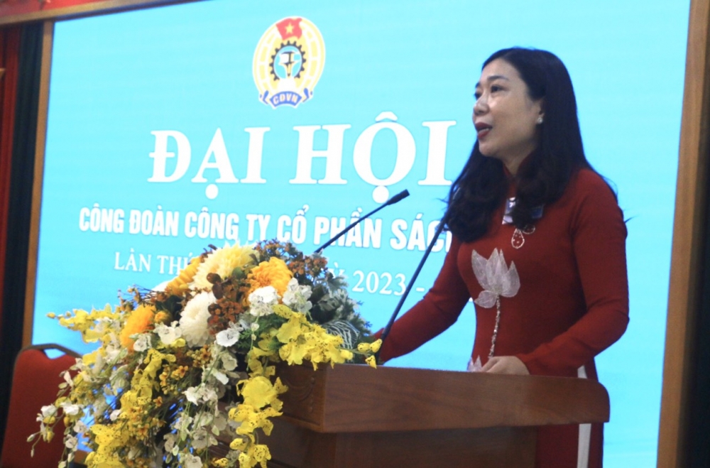 Quận Hoàn Kiếm: Tổ chức thành công Đại hội điểm Công đoàn Công ty Cổ phần Sách Hà Nội-4