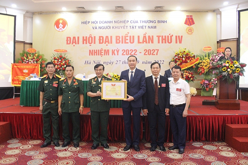Đại hội Đại biểu Hiệp hội doanh nghiệp của thương binh và người khuyết tật Việt Nam lần thứ IV thành công tốt đẹp-3
