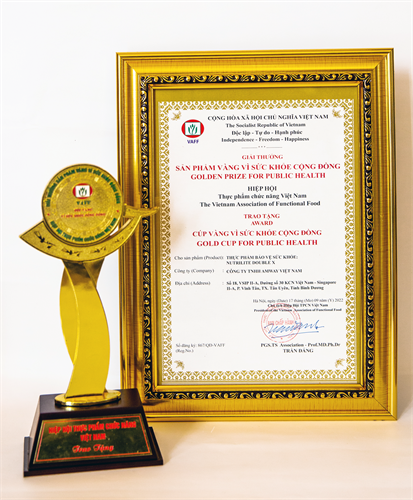 Amway Việt Nam lần thứ 10 vinh dự nhận Giải thưởng Sản phẩm vàng vì sức khoẻ cộng đồng-2