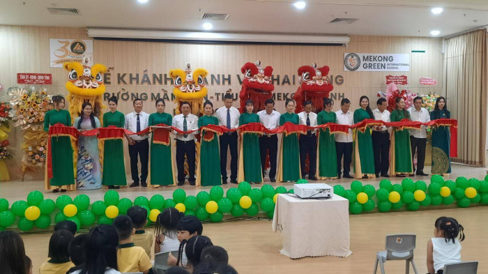 Kiên Giang: Khánh thành Trường Mầm non - Tiểu học Mekong Xanh-1