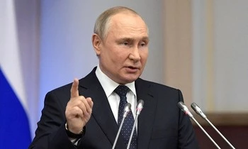 Tổng thống Putin tuyên bố phải chặn Ukraine pháo kích đất Nga-cover-img