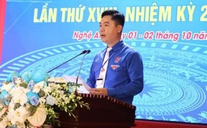 Đồng chí Lê Văn Lương tái đắc cử chức Bí thư Tỉnh đoàn Nghệ An-cover-img