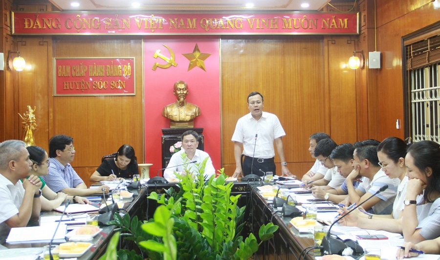 Kiểm tra tại huyện Sóc Sơn: Nhân lên sức mạnh của khen thưởng khối mặt trận-1