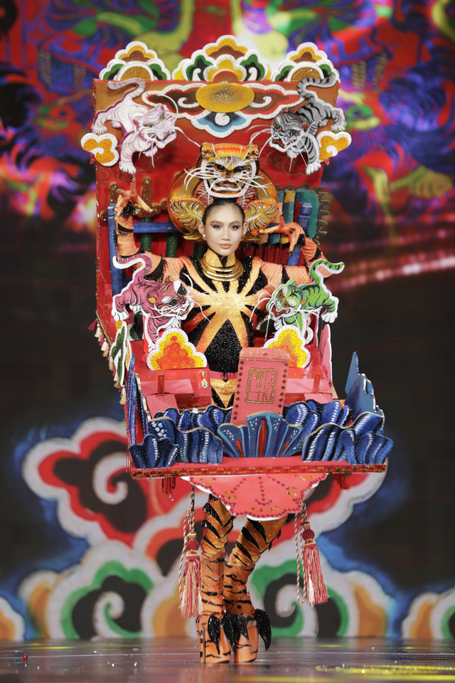 Những bộ trang phục văn hóa dân tộc ấn tượng tại Miss Grand Vietnam 2022-8