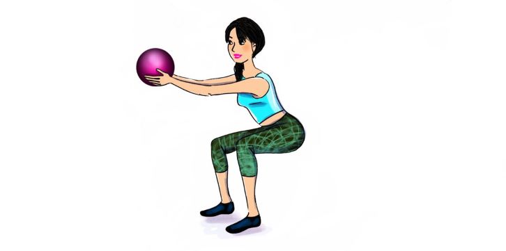 5 bài tập với bóng giúp tăng cường cơ bắp-2