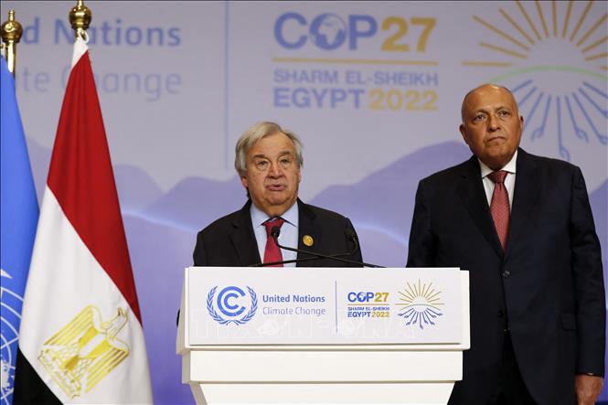 COP27: LHQ và EU đánh giá thỏa thuận cuối cùng chưa đủ tham vọng về cắt giảm khí thải-1