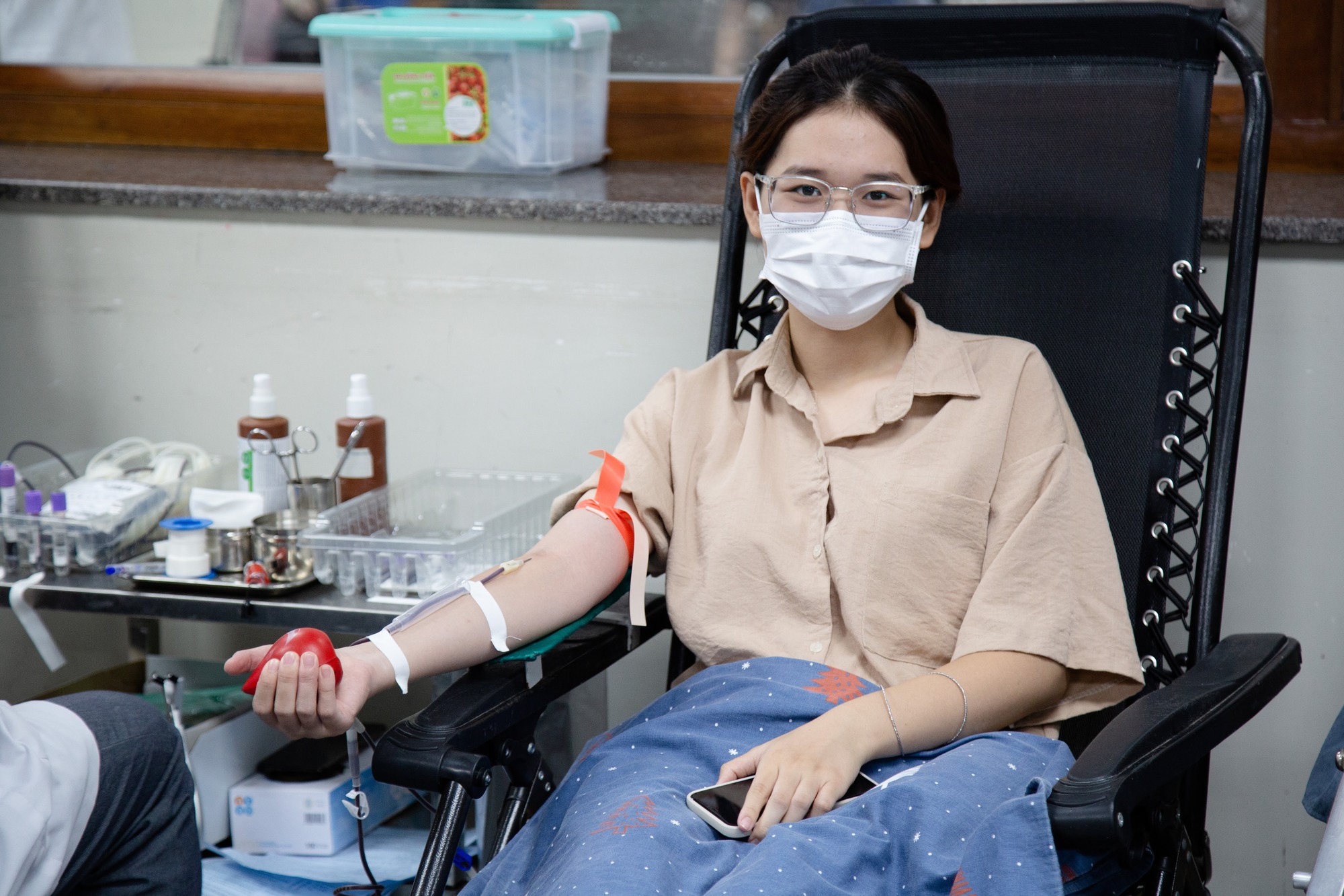 “Giọt hồng tri ân” dự kiến thu được 3.000 đơn vị máu phục vụ điều trị người bệnh-6
