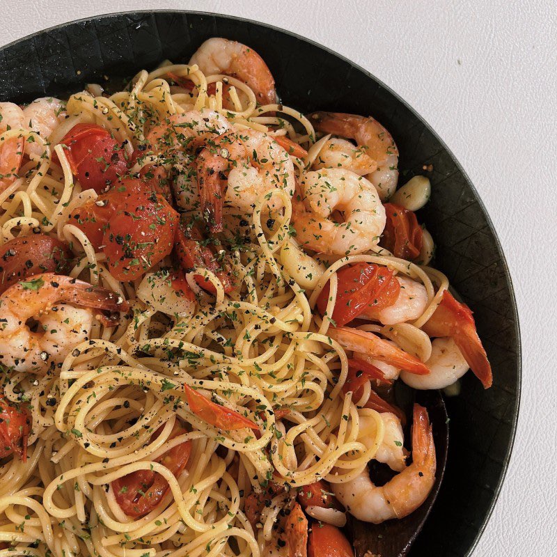 Công thức mì pasta tôm chuẩn vị Ý cực dễ làm ngay tại nhà-1