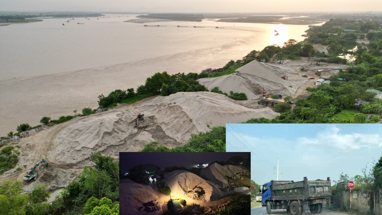 Phú Thọ: Chốt “số phận” 2 bãi cát không phép giữa thành phố-1