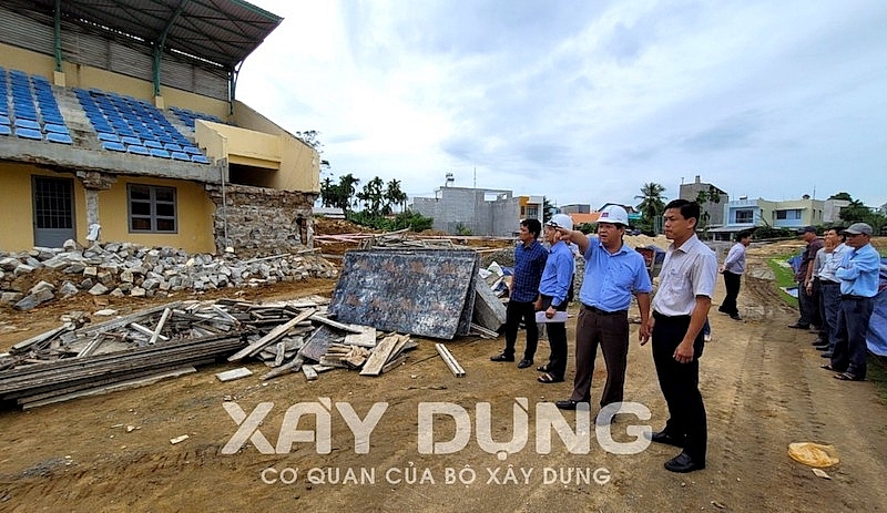 Phòng, chống siêu bão Noru: Công trường xây dựng chấp hành nghiêm Công điện khẩn của Chủ tịch UBND tỉnh Quảng Ngãi-9