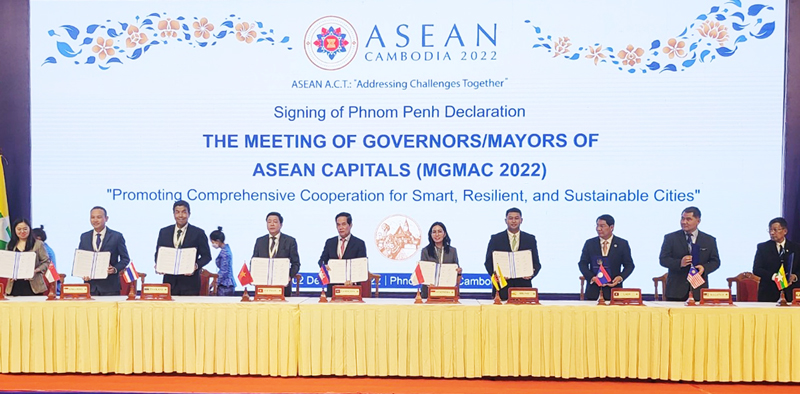 Đoàn đại biểu thành phố Hà Nội dự Hội nghị Thị trưởng Thủ đô các nước ASEAN và Diễn đàn Thị trưởng ASEAN-1