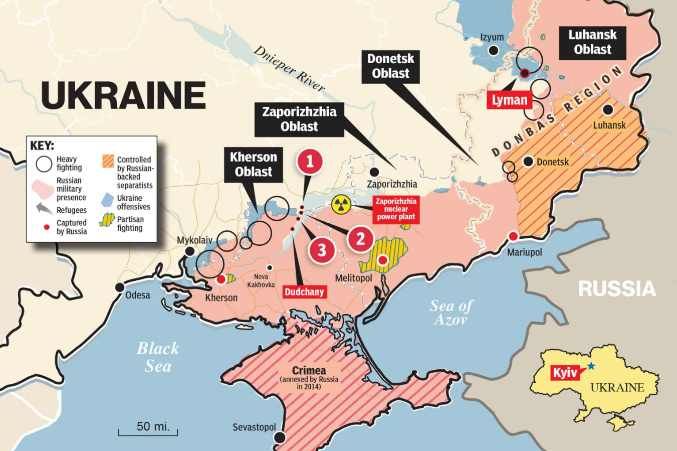 Ukraine trên đà giành được 3 mục tiêu chiến trường-3