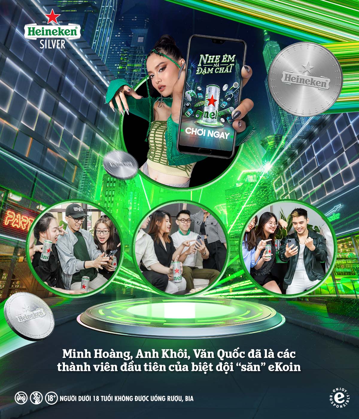 Đấu trường eKoin từ Heineken Silver chiêu mộ cao thủ với loạt quà thời thượng-5