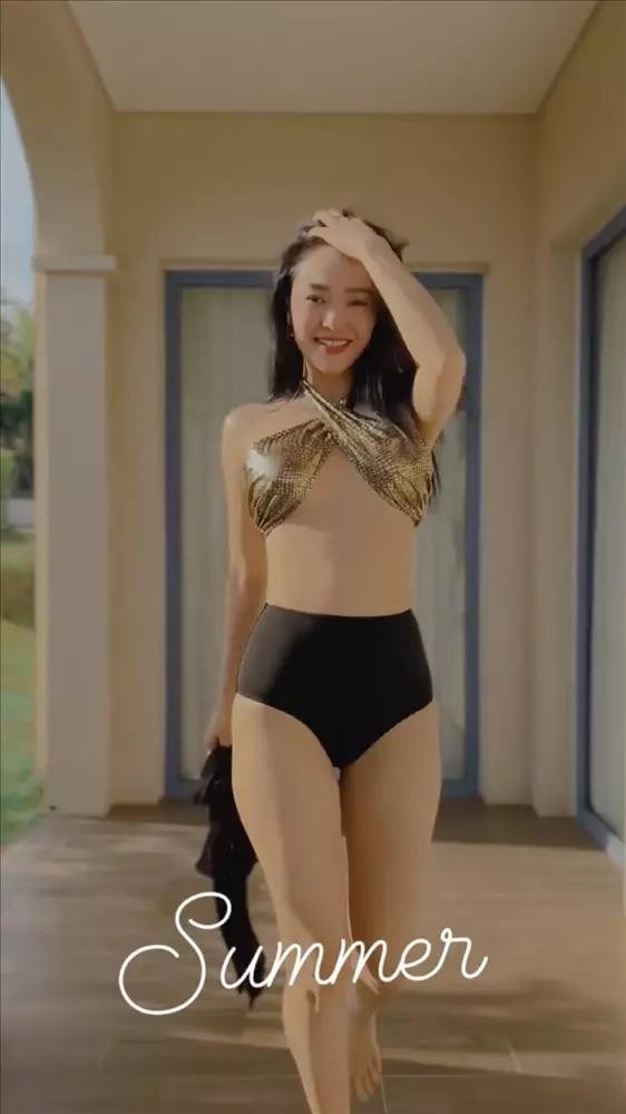 Ninh Dương Lan Ngọc, Minh Hằng khoe body với bikini gợi cảm-7