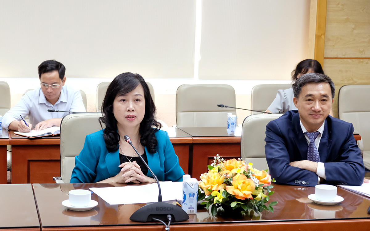 Quyền Bộ trưởng Bộ Y tế Đào Hồng Lan tiếp Đại sứ Hoa Kỳ tại Việt Nam-1